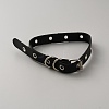 Punk Rock Style Alloy Rivet Imitation Leather Chocker Necklaces NJEW-WH20011-09P-01-1