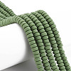 Handmade Polymer Clay Beads Strands X-CLAY-N008-105-1