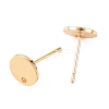 SHEGRACE Brass Stud Earring Findings XGRQ64450-856G-2