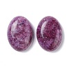 Natural Lepidolite/Purple Mica Stone Cabochons X-G-K317-B09-2