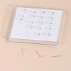 20Pcs Round Brass Nose Studs WGFA8C5-06-1