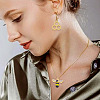 60Pcs 6 Styles Alloy Enamel Pendants FIND-ME0001-96-5