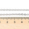 Tarnish Resistant 304 Stainless Steel Cable Chain Necklaces NJEW-P147-07P-2