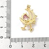 Brass Micro Pave Cubic Zirconia Pendants KK-H537-24A-G-3