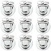 10Pcs Alloy Bag Tuck Lock Clasps FIND-YW0010-92P-1