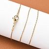 Unique Unisex 304 Stainless Steel Beading Chain Necklaces NJEW-M023-008-4