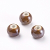 Glazed Porcelain Beads PORC-D001-10mm-05-1