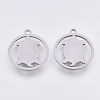 Non-Tarnish 201 Stainless Steel Pendants STAS-T044-88P-1