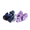 UV Plating Opaque Acrylic Beads OACR-N165-05-2