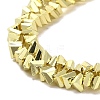 Electroplate Glass Beads Strands X-EGLA-D030-16A-03-3