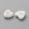 5Pcs Natural White Shell Beads LS-BSHE-TAC0004-02G-2
