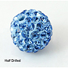 Polymer Clay Rhinestone Beads RB-H258-HD10mm-211-1