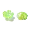 Gradient Color Acrylic Bead Caps OACR-Z028-01C-2