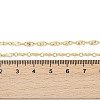 Brass Oval Link Chains Necklace for Women NJEW-P265-25G-3