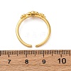 304 Stainless Steel Adjustable Cuff Rings for Women RJEW-B131-01B-4