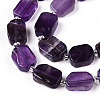 Natural Amethyst Beads Strands G-T138-06-2
