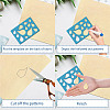 Acrylic Earring Handwork Template DIY-WH0359-073-3