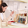 4-Tier Wood Bracelet Organizer Display Stands BDIS-WH0010-16C-5