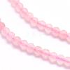 Natural Rose Quartz Beads Strands G-F509-28-3mm-3