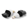 Polycotton Tassel Pendant Decorations GLAA-K060-07KCG-05-2