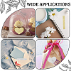 20 Sheets 2 Colors Heart & Rectangle Paper Self-Adhesive Embossed Stickers DIY-CP0010-59-5