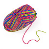 Polyester Fibers Knitting Yarn DIY-TADJ0002-005H-3
