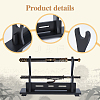2-Tier Wooden Sword Katana Holder Stands ODIS-WH0081-11B-3