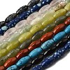 Natural & Synthetic Mixed Gemstone Beads Strands G-K362-I-06-2
