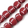 Handmade Polymer Clay Beads Strands PY-CBAEC33-01J-1