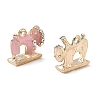 Alloy Enamel Pendants RB-CBAC700-04G-2