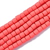 Handmade Polymer Clay Bead Strands X-CLAY-ZX006-01F-2