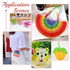 800Pcs 8 Colors Transparent Acrylic Beads TACR-GO0001-03-5