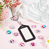 SUNNYCLUE DIY Interchangeable Dome Office Lanyard ID Badge Holder Necklace Making Kit DIY-SC0021-97D-4