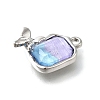 Alloy Acrylic Pendants LS-PALLOY-R157-02P-03-2