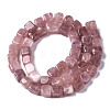Natural Strawberry Quartz Beads Strands G-S364-088-2