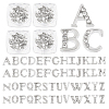 Alloy Rhinestone Cabochons MRMJ-WH0082-67P-1
