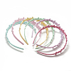 Plastic Hair Bands OHAR-T003-07-1
