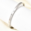 304 Stainless Steel Cuff Bangles BJEW-H644-08P-3