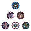 6Pcs 6 Style Silicone Hot Pads Holders SIL-BT0001-01A-2
