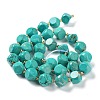 Synthetic Magnesite Bead Strands G-M367-22B-1-7