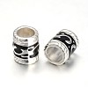Enamel Alloy European Beads LS-EA8640-2S-2