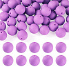 50Pcs Food Grade Eco-Friendly Silicone Beads SIL-TADJ0001-03B-2