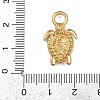 304 Stainless Steel with Rhinestone Pendants LS-STAS-G363-06G-3