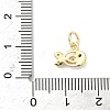 Brass Micro Pave Cubic Zirconia Charms ZIRC-I356-13G-04-3