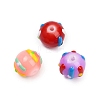 Baking Paint Glass Enamel Beads LAMP-R004-05A-2