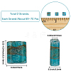 2 Strands Natural Apatite Beads Strands G-SC0003-71-2