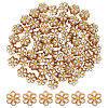 60Pcs Light Gold Tone Alloy Enamel Beads ENAM-PH0003-26B-1