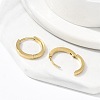 304 Stainless Steel Hoop Earrings for Women EJEW-C096-58G-5