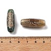 Tibetan Style dZi Beads TDZI-E004-34-5