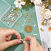 20Pcs 2 Colors Eco-Friendly Brass Watch Band Clasps KK-FH0007-66-3